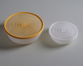 Vintage Tupperware - Colander - Strainer - 1830 and 1835