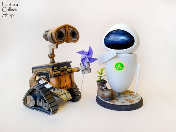 robot wall e figurine eva figure eve