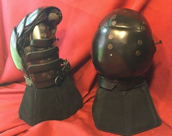 Heavy Armored Combat Full Gauntlets by SPES - SCA Legal Larp REN Fighting Gear Knight Ren Faire Costume