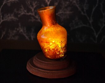 Estus Flask Dark Souls inspired glass table lamp by Mortiis.M