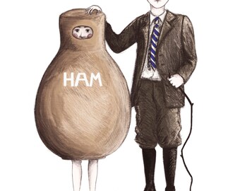 Scout and Jem Finch - Giclée (fine art) print