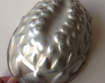 vintage retro alluminium jelly jello mold mould