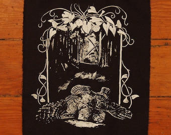 Owls in the Forest Back Patch
