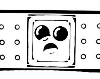 Cringe Emoji Sticker