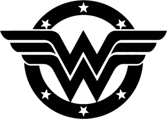 Download Wonder Woman PNG Digital File Stencil Vector Cut File Cricut