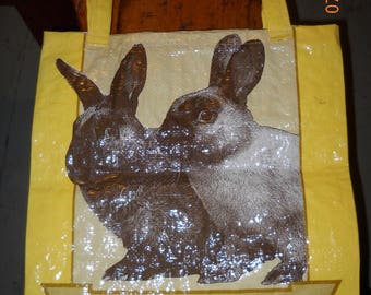 Feed sack tote