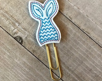 Mermaid Tail Felt Planner Clip