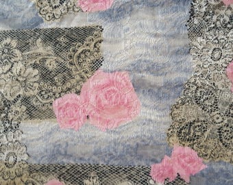 1 meter of fabric couture 140 cm