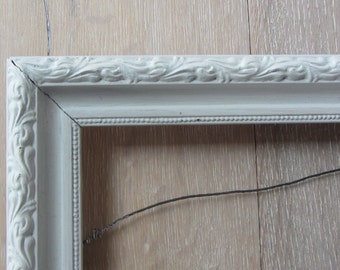 Antique Three Wooden Frames Wood and Gesso frame, Vintage wooden frames, Wedding decor frames