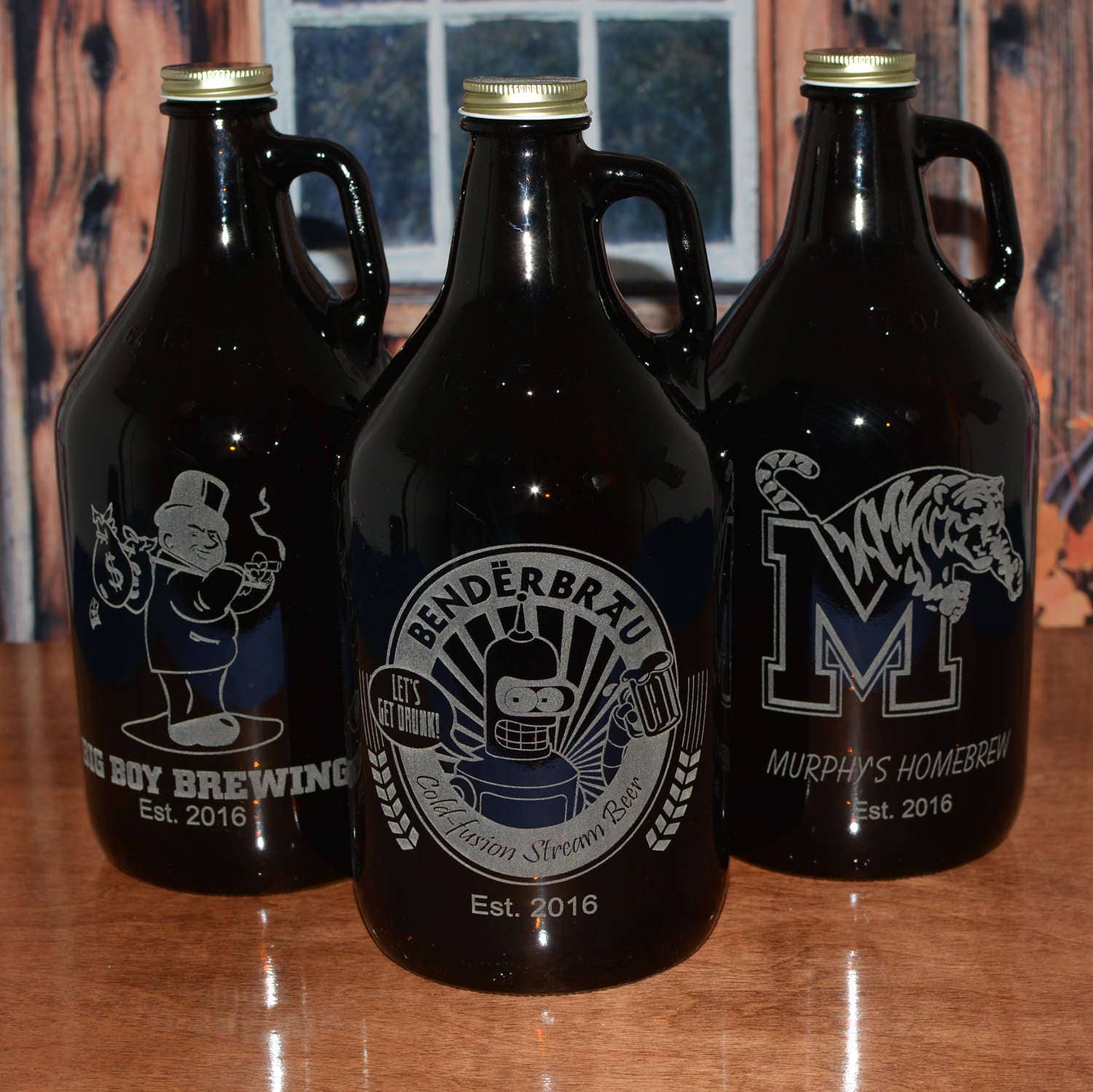 Personalized Growler 64 OZ