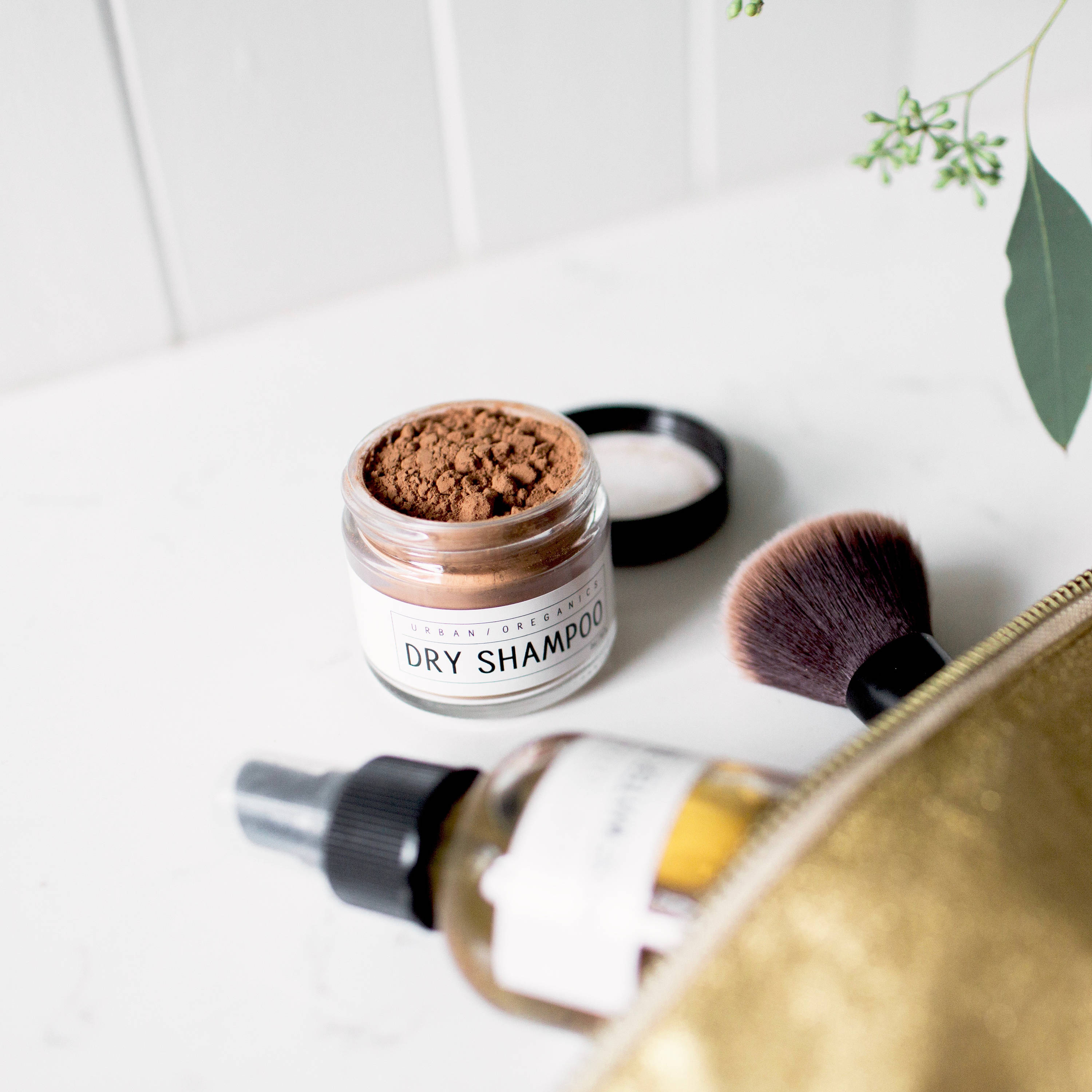 DRY SHAMPOO // Dark Hair. Vegan Organic All