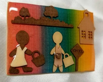 Little People Pin by Lucinda