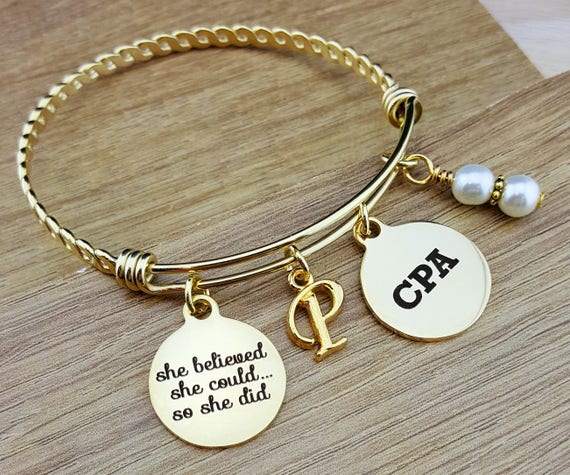 Gold CPA Gifts Graduation Gift for CPA Accountant Gift Gifts for Accountants Graduation Gift Senior Gifts Senior 2018 College Graduation