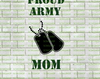 Download Proud army mom svg | Etsy