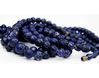 Lapis Lazuli Strand, Graduated Beads, M-2