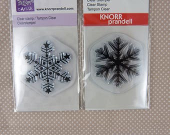 Assortment of small scrap clear stamps