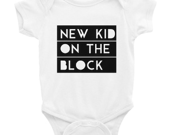 New Kid On The Block One Piece Cool Infant Bodysuit