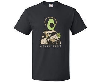 Guaca-Holy Avocado Jesus Food Lover T-Shirt