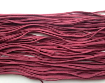 Dusty Rose T-shirt Yarn from Upcycled cotton T-shirt