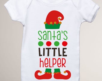 Santa's Little Helper Onesie
