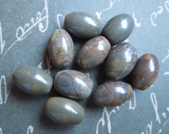 Chrysanthemum Barrel Beads 18x13mm
