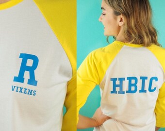 Riverdale River Vixens Inspired HBIC Baseball Tee