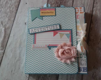 Mini to unfold, "adventure" size 17 x 21 cm