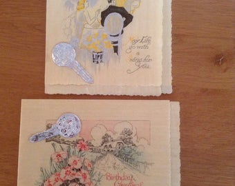 Vintage 21st birthday cards 1946
