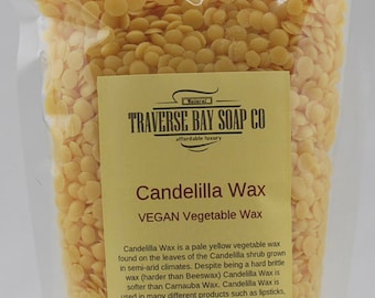 Candelilla Wax..VEGAN Vegetable Wax -16 oz