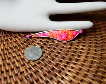 vintage inspired pink pin