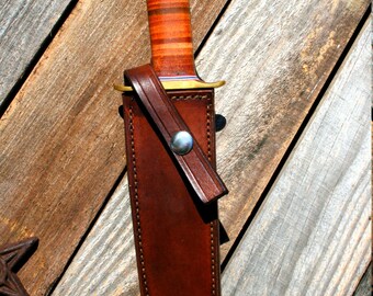 Randall #1 7" Custom Leather Knife Sheath