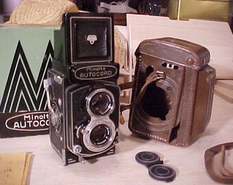 Minolta Autocord Twin Lens Reflex Camera