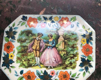 vintage 1970’s tin box
