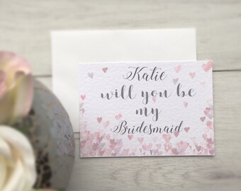 Will You Be Card, Bridesmaid Card, Bridesmaid Invite Card, Will You be My Bridesmaid Card, Bridesmaid Invite, Will You Be Card, Bridesmaid