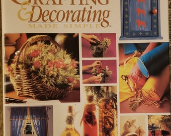 Crafting & Decorating Made Simple - A Spiral Bound Book