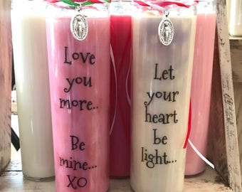Let your heart be light... - Be My Valentine Candle