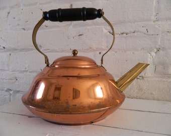 Vintage Coppercraft Guild Copper Tea Pot