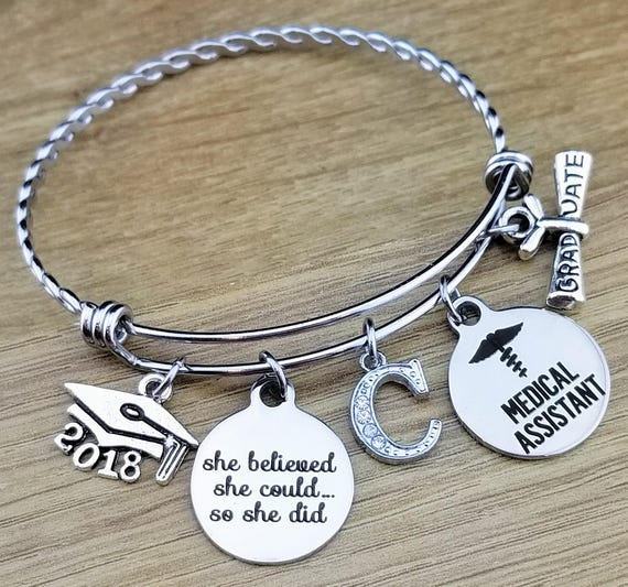 Medical Assistant Gifts Medical Assistant Graduation Gift Medical Assistant Bracelet Gift for Medical Assistant Gifts for Medical Assistant
