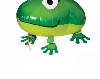 Walking floating frog Helium Balloon