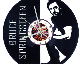 Bruce Springsteen Vinyl Record Wall Clock