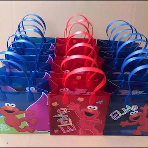 Elmo goody favor treat bags