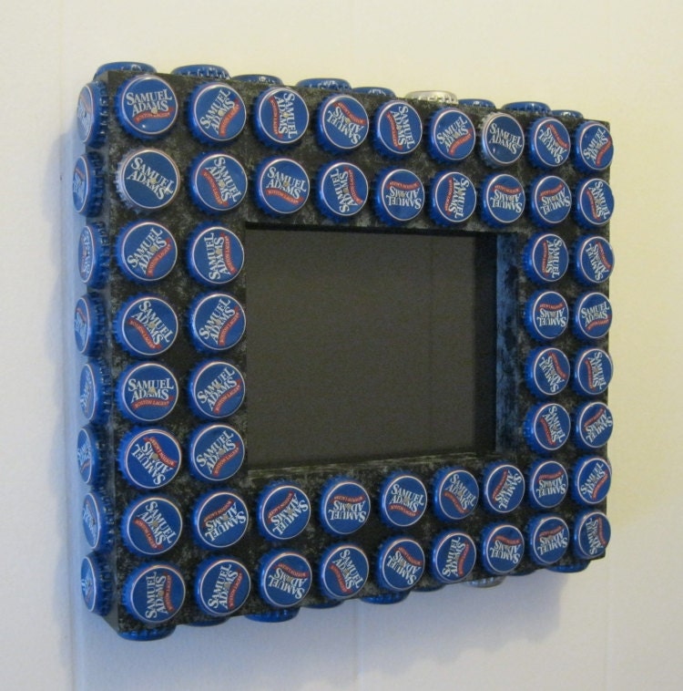 5x7 Bottle Cap Picture Frame Samuel Adams Boston Lager
