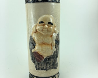 Vintage Orchids of Hawaii Buddha Tiki Mug Vase R-97