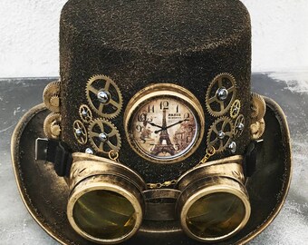 Steampunk hat | Etsy
