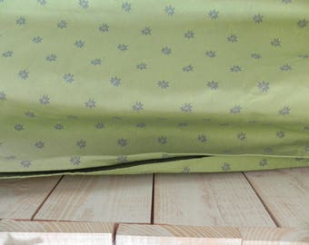 Fabric green/mounted ruflette curtain Panel