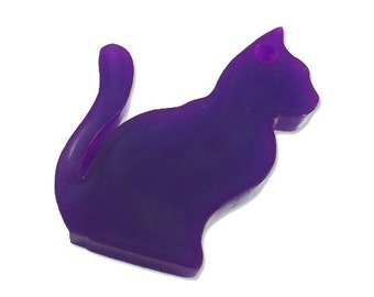 2 pcs sitting cat laser cut charms