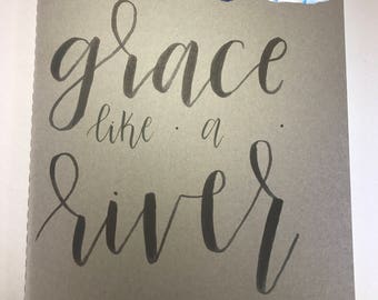 Grace Like a River Moleskine Journal