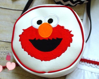 Elmo purse/ Elmo bag/ Girls Purse/ Girls Handbag/ Girls Shoulder Bag/ Toddler purse/ Child purse