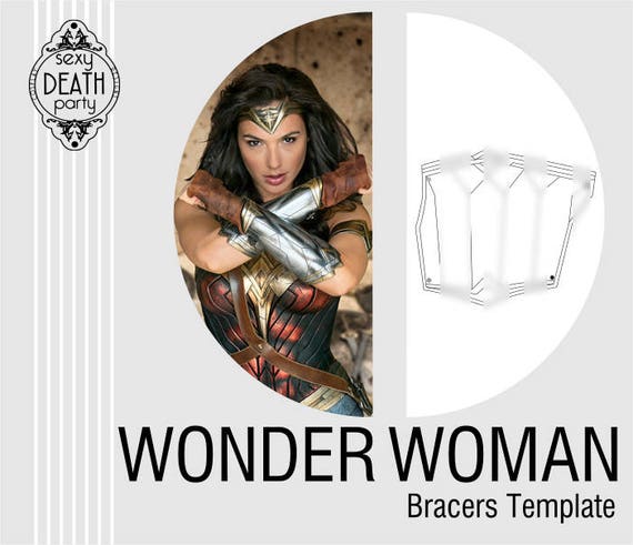 Wonder Woman Bracers Template PDF download