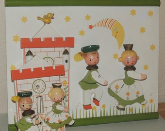 Originals by Irmi Nursery Wall Hanging and Light Stitch Plate